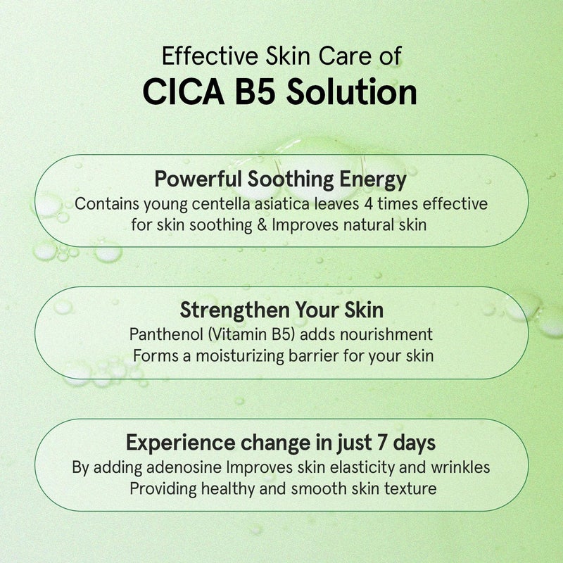 ONE THING CICA B5 calming Serum 1.69 fl.oz / 50ml | Korean Skincare, Panthenol Soothing, Hydration Boost for Sensitive Skin - Image 3